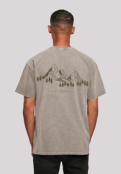 F4NT4STIC T-Shirt "Mountain Berg" Print günstig online kaufen