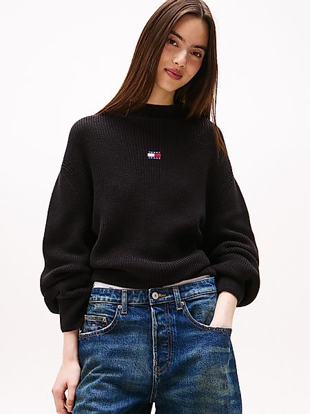 Tommy Jeans Stehkragenpullover TJW MOCKNECK BADGE günstig online kaufen