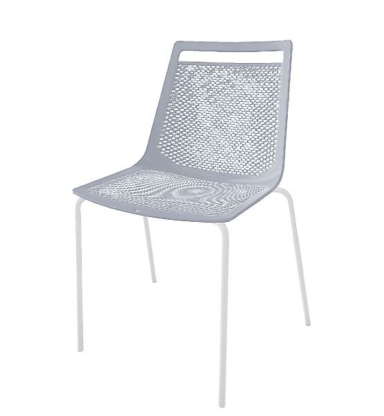 Ergonomischer Beratungstuhl Akami NA Perlgrau, Weiß günstig online kaufen