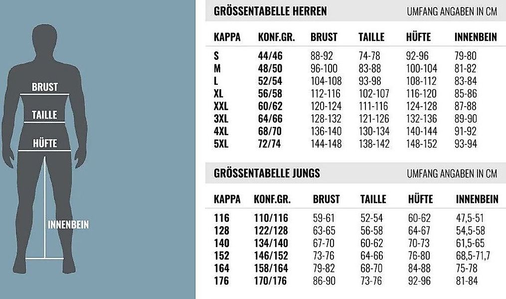 Kappa Poloshirt Poloshirt in großen Größen günstig online kaufen