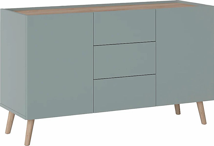 Home affaire Sideboard "Scandi" Breite 120 cm günstig online kaufen
