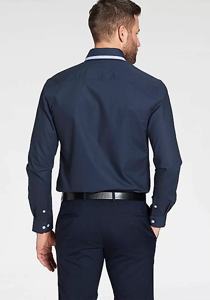 Bruno Banani Langarmhemd Button-down-Kragen, das perfekte Hemd für viele An günstig online kaufen