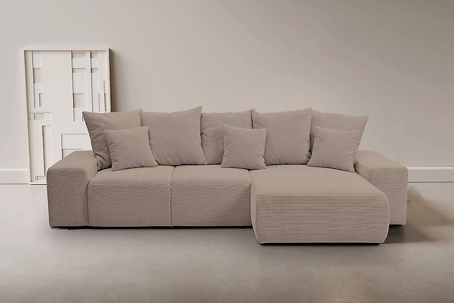 WERK2 Ecksofa "Riwa, modernes Sofa zum Kuscheln und Entspannen, Breite 300c günstig online kaufen