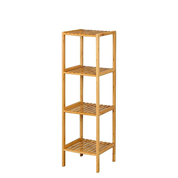 Kubus Badregal Bambus-Standregal Bamboo, Praktische Eleganz günstig online kaufen