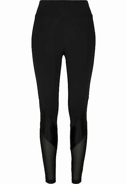 URBAN CLASSICS Leggings "Urban Classics Damen Ladies Highwaist Mixed Tech L günstig online kaufen