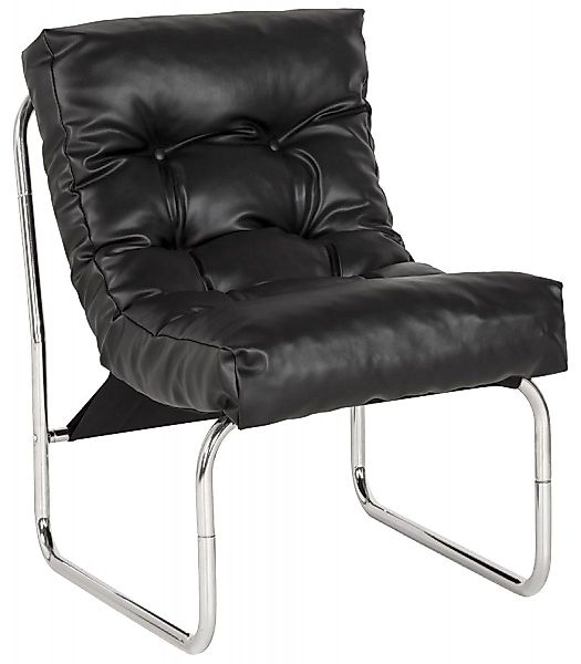KADIMA DESIGN Loungesessel Lounge Stuhl Schwarzer günstig online kaufen