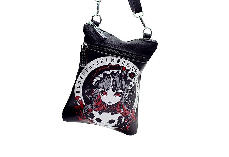 Cupcake Cult Schultertasche Ouija Demon, Schultertasche Canvas Okkult Gothi günstig online kaufen