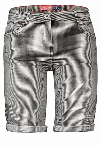Cecil 5-Pocket-Hose Style Scarlett Shorts Stripe günstig online kaufen