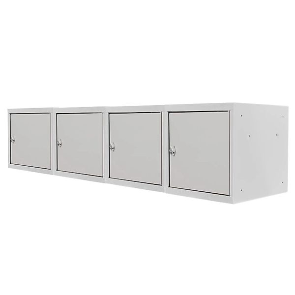 PROREGAL Mega Deal 4x Schließfachwürfel Blocky Mit Zylinderschloss & 2 Schl günstig online kaufen