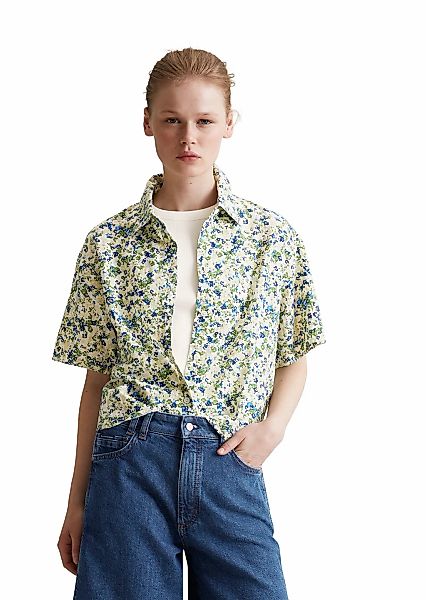 Marc OPolo DENIM Kurzarmbluse "aus LENZING™ ECOVERO™-Mix" günstig online kaufen