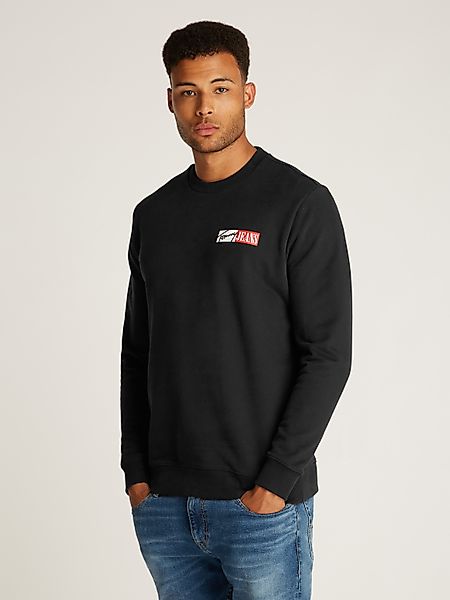 Tommy Jeans Plus Sweatshirt "TJM REG ENTRY GRAPHIC CREW EXT" in Großen Größ günstig online kaufen