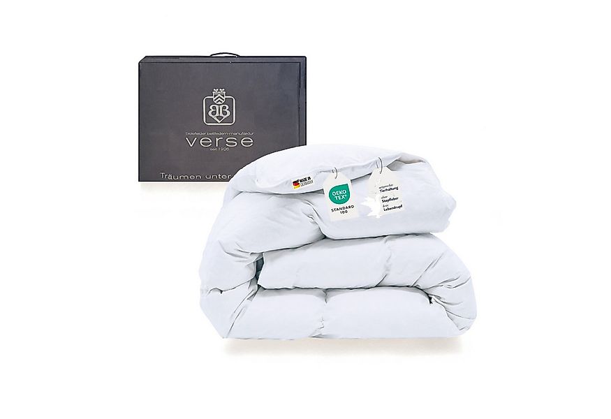 Bielefelder Bettfedern-Manufaktur Verse GmbH Daunenbettdecke Gänsedaunen ex günstig online kaufen