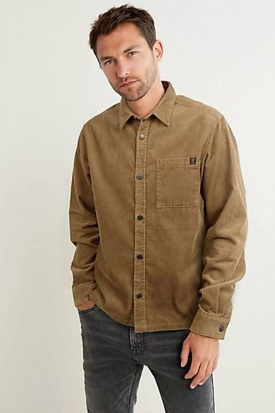 Next Langarmhemd Oberhemd aus Cord (1-tlg) günstig online kaufen