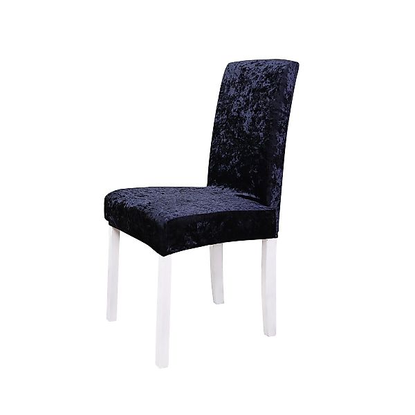 Rosnek Stuhlhusse Stuhlüberzug,Stretch Samt,für Hochzeit Esszimmer günstig online kaufen