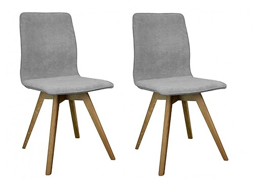 andas Esszimmerstuhl "Rania" (Set) 2 Stk. Microfaser Massivholzgestell, mit günstig online kaufen