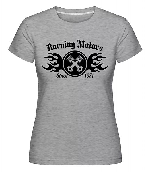 Burning Motors Biker · Shirtinator Frauen T-Shirt günstig online kaufen
