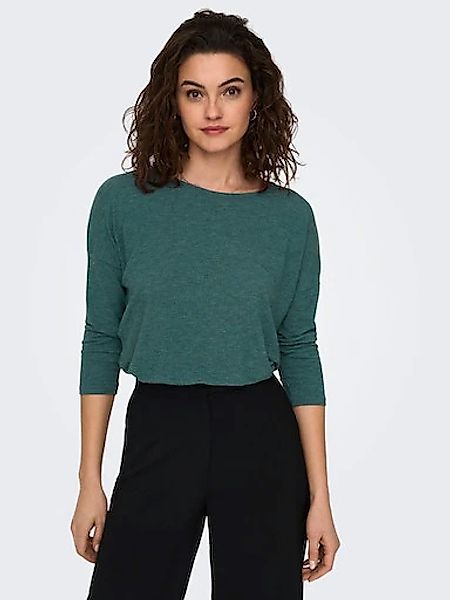 ONLY "ONLGLAMOUR 3/4 TOP JRS NOOS" Materialmix, loose fit günstig online kaufen