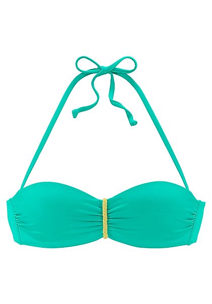 Venice Beach Bügel-Bandeau-Bikini-Top Anna, mit geflochtenen günstig online kaufen