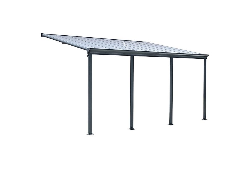 osoltus Anbaudach osoltus Terrassendach XXL 618 cm Veranda Anbau Terrassenü günstig online kaufen