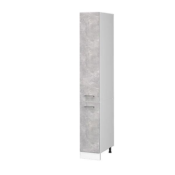 Vicco Hochschrank R-Line, Beton/Weiß, 30 cm (1-St) günstig online kaufen