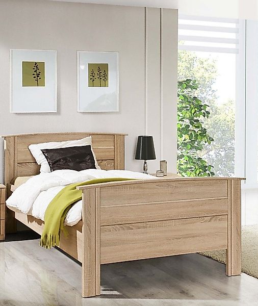 bv-vertrieb Schlafzimmer-Set Senioren-Schlafzimmer Kombination Eiche sonoma günstig online kaufen