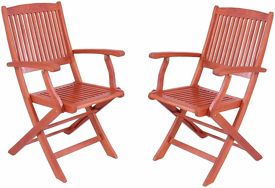 Garden Pleasure Klappstuhl "STOCKHOLM", (Set), 2 St., 2er Set günstig online kaufen