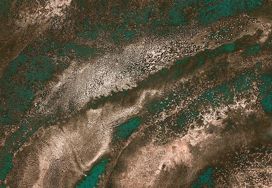 Komar Fototapete Vlies Molten Copper  400 x 280 cm günstig online kaufen