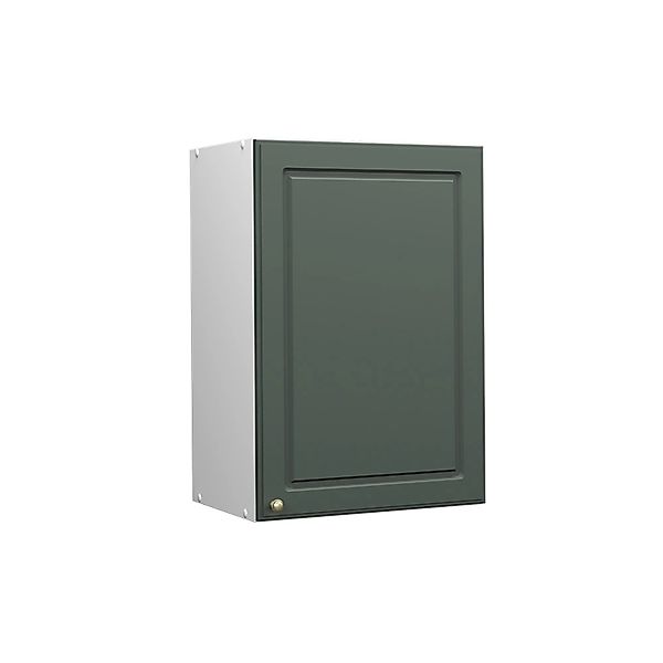 Vicco Badschrank Fame-Line Grün-Gold Landhaus/Weiß 50 x 72 cm günstig online kaufen