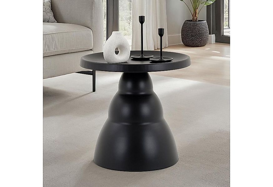 IDIMEX Couchtisch LORIS, Beistelltisch rund Metall pulverbeschichtet modern günstig online kaufen