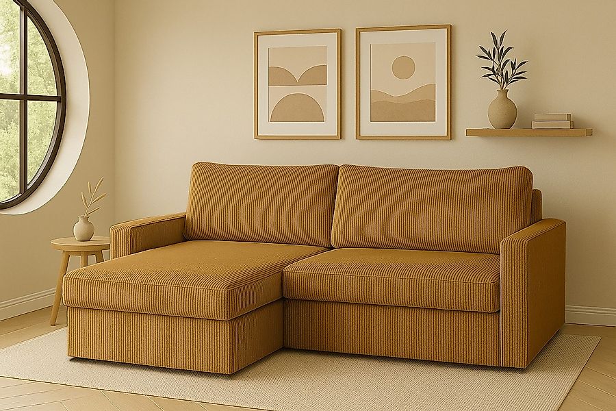 Kaiser Möbel Ecksofa mit Schlaffunktion und günstig online kaufen