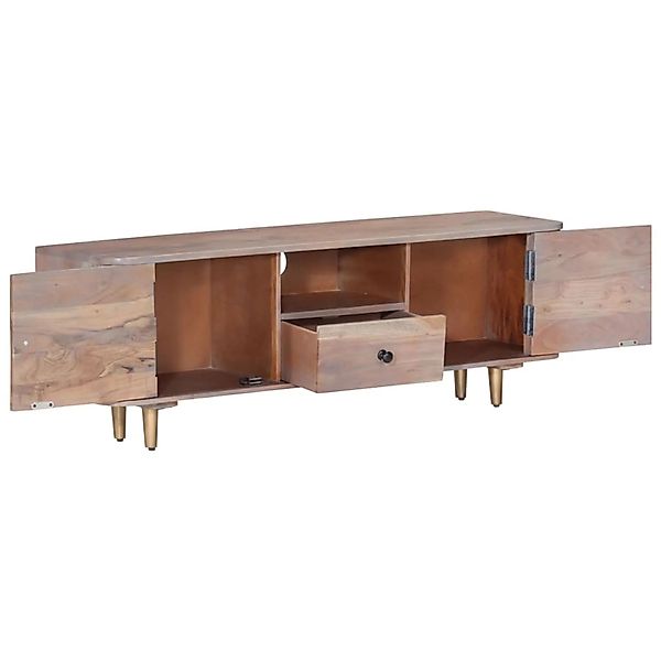 Tv-schrank 118x30x40 Cm Akazie Massivholz günstig online kaufen