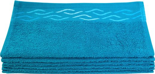 Dyckhoff Seiftuch "Wave" mit Jacquard-Bordüre günstig online kaufen
