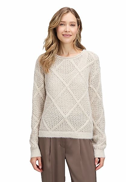 Betty Barclay Strickpullover "Betty Barclay Damen Strickpullover mit Effekt günstig online kaufen