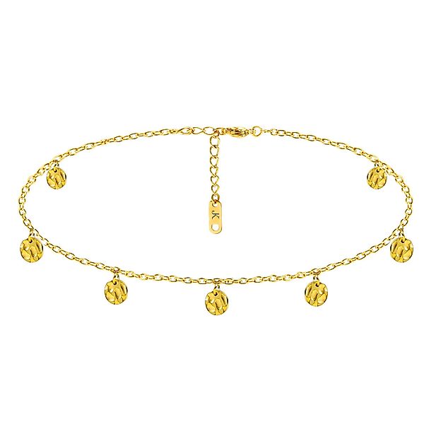 Kim Johanson Fußkette Kreise, mit Plättchen günstig online kaufen