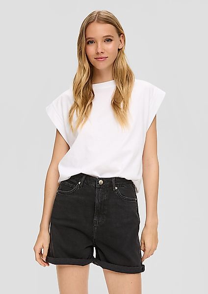 QS Shorts Mom Jeans-Shorts / Relaxed günstig online kaufen