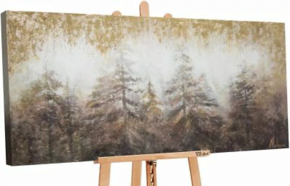 YS-Art™ "Gemälde YS-Art Handgemaltes Acryl Gemälde Waldlandschaft, Leinwand günstig online kaufen