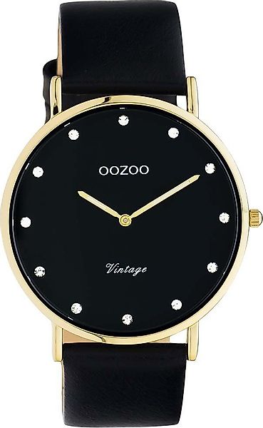 OOZOO Quarzuhr C20248, Armbanduhr, Damenuhr, Lederarmband, günstig online kaufen