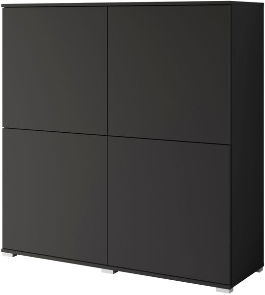 INOSIGN Highboard "Kenia, moderne grifflose Hochkommode mit 4 Türen, Breite günstig online kaufen