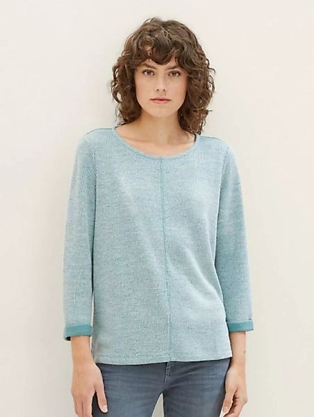TOM TAILOR Sweatshirt Sweatshirt mit 3/4-Arm günstig online kaufen