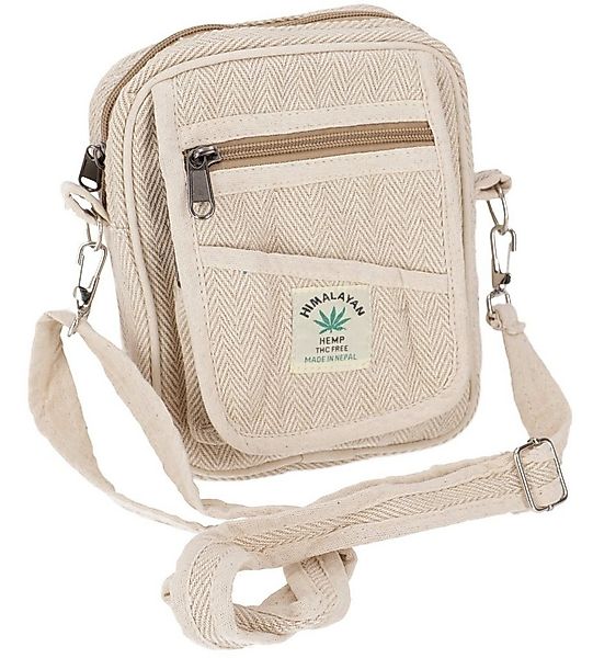 Guru-Shop Schultertasche Natürliche Schultertasche aus Hanf und.. günstig online kaufen
