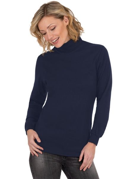 Trigema Rollkragenshirt TRIGEMA Langarm Ski- und günstig online kaufen
