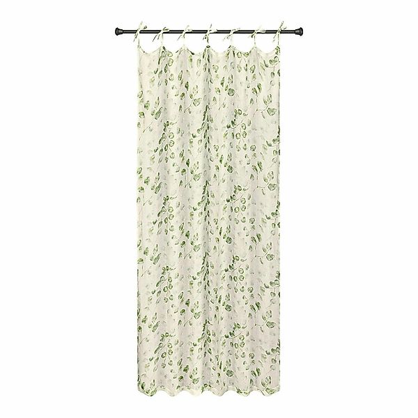 Mirabeau Vorhang Gardine Ashryver weiß/grün günstig online kaufen