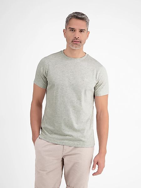 LERROS T-Shirt "LERROS Basic T-Shirt mit Logostitch" günstig online kaufen