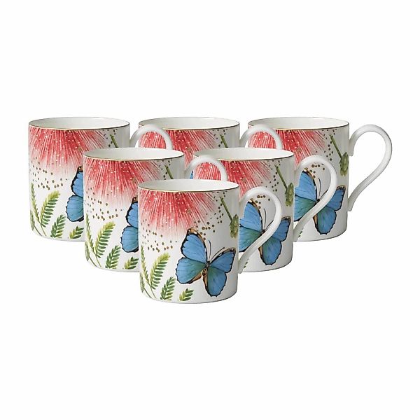 Villeroy & Boch Tasse "Kaffeetassen Amazonia 210 ml 6er Set bunt" günstig online kaufen