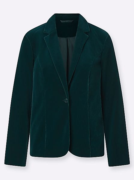 Sieh an! Blusenblazer Samtblazer günstig online kaufen