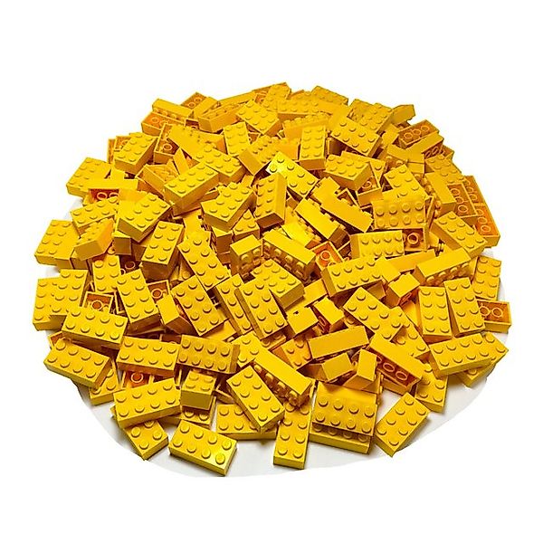 LEGO® Spielbausteine LEGO® 2x4 Steine Hochsteine Gelb - 3001 NEU! Menge 100 günstig online kaufen