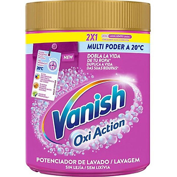 Vanish  Pflegemittel Oxi Action Fleckenentferner-Pulver für Bunte Kleidung günstig online kaufen