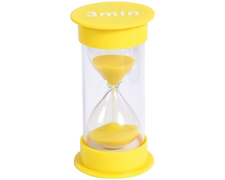 EDUPLAY Lernspielzeug Sanduhr 3 min, Ø 6,5 x 12 cm hoch günstig online kaufen