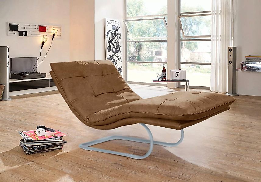 W.SCHILLIG Relaxliege »daily dreams«, in Waffelkissen-Optik, wahlweise mit günstig online kaufen