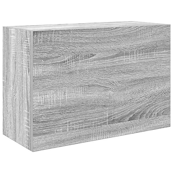 vidaXL Bad-Wandschrank Grau Sonoma 60x25x40 cm Holzwerkstoff 860072 günstig online kaufen